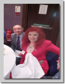 Eric Saunders and Gloria Martin